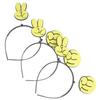 Uonlytech 3pcs Rock Paper Scissors Hairband Set Cute Adorable Headband for Party Costume Multi-function Portable Hair Accessory for Festivals view 1