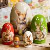 Nesting Dolls Nested Easter Bunny Home Decor view 4