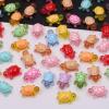 100 Pcs Mini Resin Turtles with Jumbo Turtle Storage Case Glow in The Dark Tiny Luminous Figures Bulk for Fairy Garden Accessories Micro Landscape Decor DIY Crafts Classroom Rewards (Blue) view 4