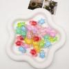 100 Pcs Mini Resin Turtles with Jumbo Turtle Storage Case Glow in The Dark Tiny Luminous Figures Bulk for Fairy Garden Accessories Micro Landscape Decor DIY Crafts Classroom Rewards Purple view 4