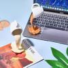 GHJNAMVHD Resin 3D Floating Coffee Cup Standing Makeup Pendant view 2