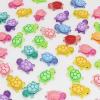 100 Pcs Mini Resin Turtles with Jumbo Turtle Storage Case Glow in The Dark Tiny Luminous Figures Bulk for Fairy Garden Accessories Micro Landscape Decor DIY Crafts Classroom Rewards (Red) view 4