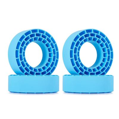 NCJDHWEA Rubber Tire Insert Foam Compatible with 95-97mm 1.55 Inch RC Crawler Tires for Improved Traction and Stability(Blue)