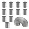 Playbees Metal Coil Spring Walking Toys 2" - Set of 12 - Ideal for Kids Teens&Adults Novelty Prize Party Favor Great for Classroom Games Travel Activities Slinky Toy for Fun Deter Squirrel and Pests view 1