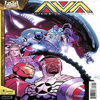 Aliens vs. Avengers #3 Elena Casagrande Variant