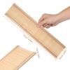 Toddmomy Miniature Dollhouse Interior Wainscoting Panels 1:12 Scale Wooden Dollhouse Trims Accessories for Miniature Houses Decor DIY Projects view 4