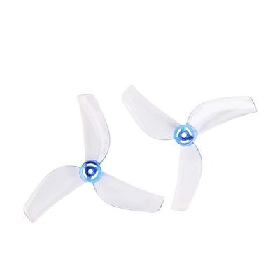1614-3 Three-Blade Propeller 40mm Reinforced Aerodynamic For Tiny Whoop FPV Racing Drone 4 Pairs(Blue)