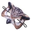 Beaupretty Owl Half Face Mask Brown Animal Face for Women Halloween Festival Party Cosplay Accessory view 1
