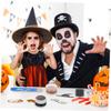 JEWEDECO 4pcs Halloween Makeup Skin Wax Set for Fake Wounds and Scar Effects, Special Effects Face Painting Wax Kit for Costume Makeup and Halloween Parties view 2