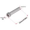 For MJX For Hyper Go 14210 14209 H14BM 1/14 Steering Assembly With Bearings Steering Column Steering Shaft RC Car Upgrade Parts RC Car Toys Parts(Purple) view 2