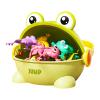 Kid Jumping Frog Toy Storage Bucket Puzzle Toy view 1