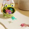 Kid Jumping Frog Toy Storage Bucket Puzzle Toy view 3