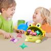 Kid Jumping Frog Toy Storage Bucket Puzzle Toy view 4