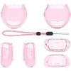 For Tamagotchi Paradise Protective Case PC Drop-Proof Cover with Precise Cutouts, Lightweight & Stylish (Transparent/Blue/Pink/Purple)(purple) view 3