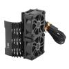 Dual Fan Aluminum RC Motor Cooling Heatsink for 540/550 Brushless Motors 36mm Heat Dissipation Cover with Enhanced Airflow Cars view 4