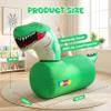 Whubefy Inflatable Bouncy Horse for Kids, 220lbs Capacity Ride-On Toys with Pump, Puncture-Resistant Saddle Design, Indoor/Outdoor Jumping Horse for Girls Boys Ages 5+ (Dinosaur, 1 PCS) view 2
