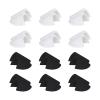 6Pairs No Sew Detachable Sponge Shoulder Pad Anti-Slip Clothing Set-in Shoulder Pads for Women Men Suits Jackets Coats view 1