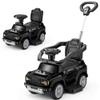 First Ride On 3-in-1 Toddler Push Car, Licensed Ford Bronco Raptor Kids Push Car for Toddlers 1-3 w/Handle, Safety Rails, Music and Horn, Toddler Ride on Toy for Boys, Stroller Substitute (Black) view 1