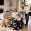 First Ride On 3-in-1 Toddler Push Car, Licensed Ford Bronco Raptor Kids Push Car for Toddlers 1-3 w/Handle, Safety Rails, Music and Horn, Toddler Ride on Toy for Boys, Stroller Substitute (Black) view 2