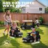 First Ride On 3-in-1 Toddler Push Car, Licensed Ford Bronco Raptor Kids Push Car for Toddlers 1-3 w/Handle, Safety Rails, Music and Horn, Toddler Ride on Toy for Boys, Stroller Substitute (Black) view 4