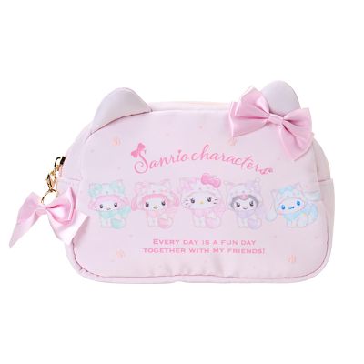 Sanrio 685984 Pouch, Milky Kittens, Sanrio Characters, for Ages 3 and Up