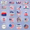 DETICKERS 4th of July Stickers 50 PCS Waterproof Independence Day Vinyl Stickers Patriotic Independence Day Gifts for Adults view 2