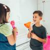 EBTOOLS Voice Changer, Voice Changing Device with 7 Modes, 5 Music, Cute Megaphone for Boys Girls view 4