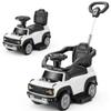 First Ride On Licensed Ford Bronco Raptor Baby Push Car for Toddlers 1-3, 3-in-1 Toddler Push Car w/Adjustable Handle, Safety Rails, Music and Horn, Outdoor Stroller, Toddler Ride on Toy (White) view 1