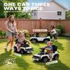 First Ride On Licensed Ford Bronco Raptor Baby Push Car for Toddlers 1-3, 3-in-1 Toddler Push Car w/Adjustable Handle, Safety Rails, Music and Horn, Outdoor Stroller, Toddler Ride on Toy (White) view 4
