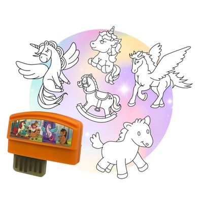Flycatcher Smart Sketcher 2.0 Horses & Unicorns Cartridge, 50+ Designs, 5+