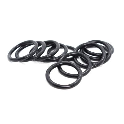 Pack of 100 Pieces, Thickness 2mm, Outer Diameter 57mm, Nitrile Rubber O-Rings NBR Oil Sealing Gasket, 57x2mm
