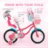 COSTWAY Girls Bike, Kids Bicycle, 14 Inch view 3