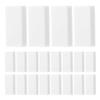 VANZACK 20pcs White Soft Pencil Erasers for Students Bulk Sketch Drawing Art Supplies Classroom Use view 1