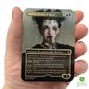 Custom Metal MTG Card Personalized Magic Card Design on Brushed Aluminum Create Your Own Unique Collectible Gift (Planeswalker) view 4