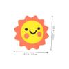 Abaodam 50pcs Sunflower Erasers for Mini Cute Pencil Erasers Bulk Classroom Supplies for School Rewards and Prizes view 2