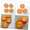Abaodam 50pcs Sunflower Erasers for Mini Cute Pencil Erasers Bulk Classroom Supplies for School Rewards and Prizes view 4