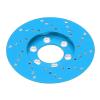 RC Brake Disc Aluminum Alloy Brake Caliper 4pcs Set High Performance Wear Resistant Rust Proof for 1/10 RC Crawler Car Axial SCX10 90046 2.2 Inch Wheel (Blue) view 2