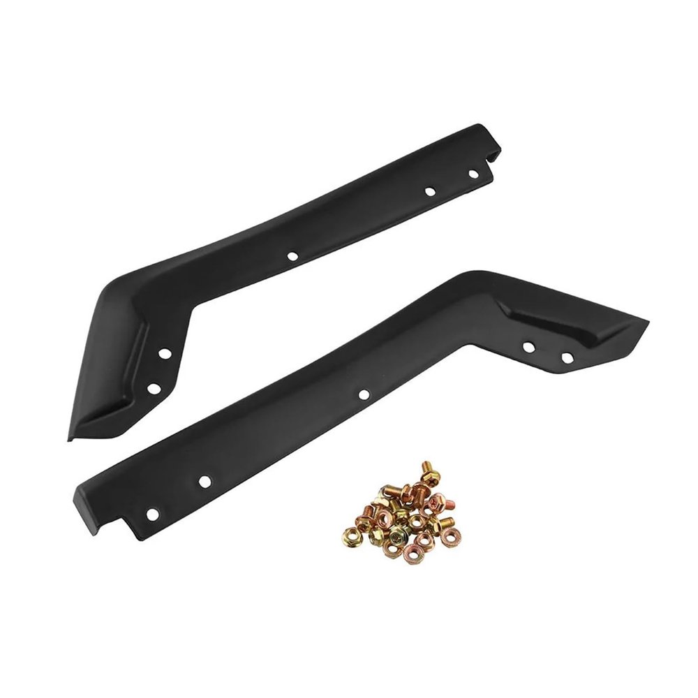 2 PCS ABS Rear Bumper Splitter Diffuser Canard Wrap Spoiler Side Fender Skirt Lip Canard Protector Compatible for Subaru WRX STI 2015 2016