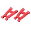 1 Pair RC Rear Lower Suspension Arms Aluminum Rear Swing Arm for SG 1603 1/16 RC Car Upgrade Parts (Red) view 3