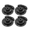 RC Brake Disc Aluminum Alloy High Strength Simulation Upgrade Parts for 1/10 Remote Control Cars Axial RBX10 Durable Wear Resistant Lightweight (Black) view 3