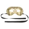 BESPORTBLE Glitter for Women, Handmade Gold Sequin Half Face Costume Mask, Reflective Party Mask for Halloween and Cosplay Events view 1