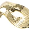 BESPORTBLE Glitter for Women, Handmade Gold Sequin Half Face Costume Mask, Reflective Party Mask for Halloween and Cosplay Events view 3