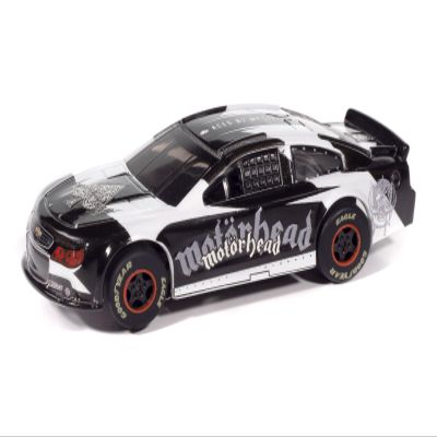 Auto World SC419-2W Super III 2015 Chevy SS Motorhead (White/Black) HO Scale Slot Car