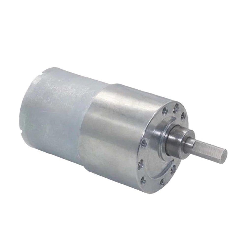 RSHVOBRRS JGB37 3530 DC 6V 12V 24V Gear Electronic Starter Metal High Torque Gearbox 35-960 RPM Smart Car Reduction Gear Electronic Starter(45 RPM,6V)