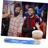 Abaodam Halloween Fake Wound Makeup Wax Set 4pcs Special Effects Skin Wax for Face Painting and Scars Creating, Halloween Costume Makeup Tool for Cosplay and Party Use view 4