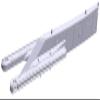 Kopecky Scale Models 48004 1/48 F-15E Pylons and Rails LAU-128 for Smart AA Missiles for GWH view 1