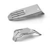 2pcs Stainless Steel Front and Rear Chassis Armor Protector for Arrma 1/18 Typhon Grom RC Car Upgrade Parts Accessories Remote-Controlled car Parts view 4