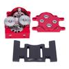 Aluminum Dual Transmission Dig Overdrive Gearbox with Delrin Skid for 1/10 RC Crawler LCG Cheater Rigs Capra SCX10 PRO Upgrade Remote-Controlled car Parts(Purple) view 2
