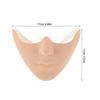 ARTIBETTER Mechanical Half Face Mask for Men, Lightweight Cosplay, Skin Tone Party Accessory for Halloween, Costume Ball, and Photography view 2