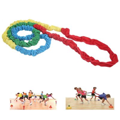 Masyrt Game Pull Rope, Rainbow Hand Rope, Team Game with Tacit Understanding, Visual Stimulation, Promotes Brain Development for ParentChild Communication